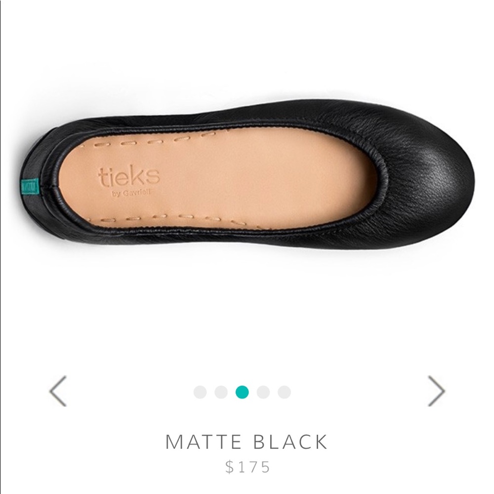 Tieks Matte Black-WORN